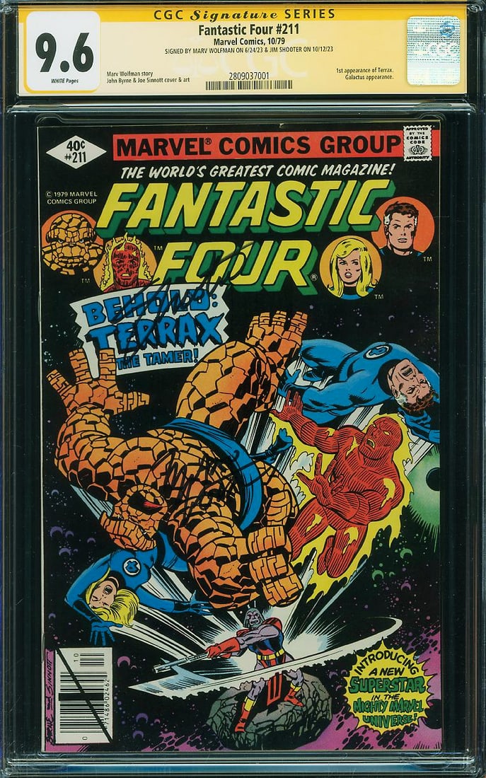 Fantastic Four #211 (Marvel, 1979) CGC Signature Series 9.6 (1 of 1)