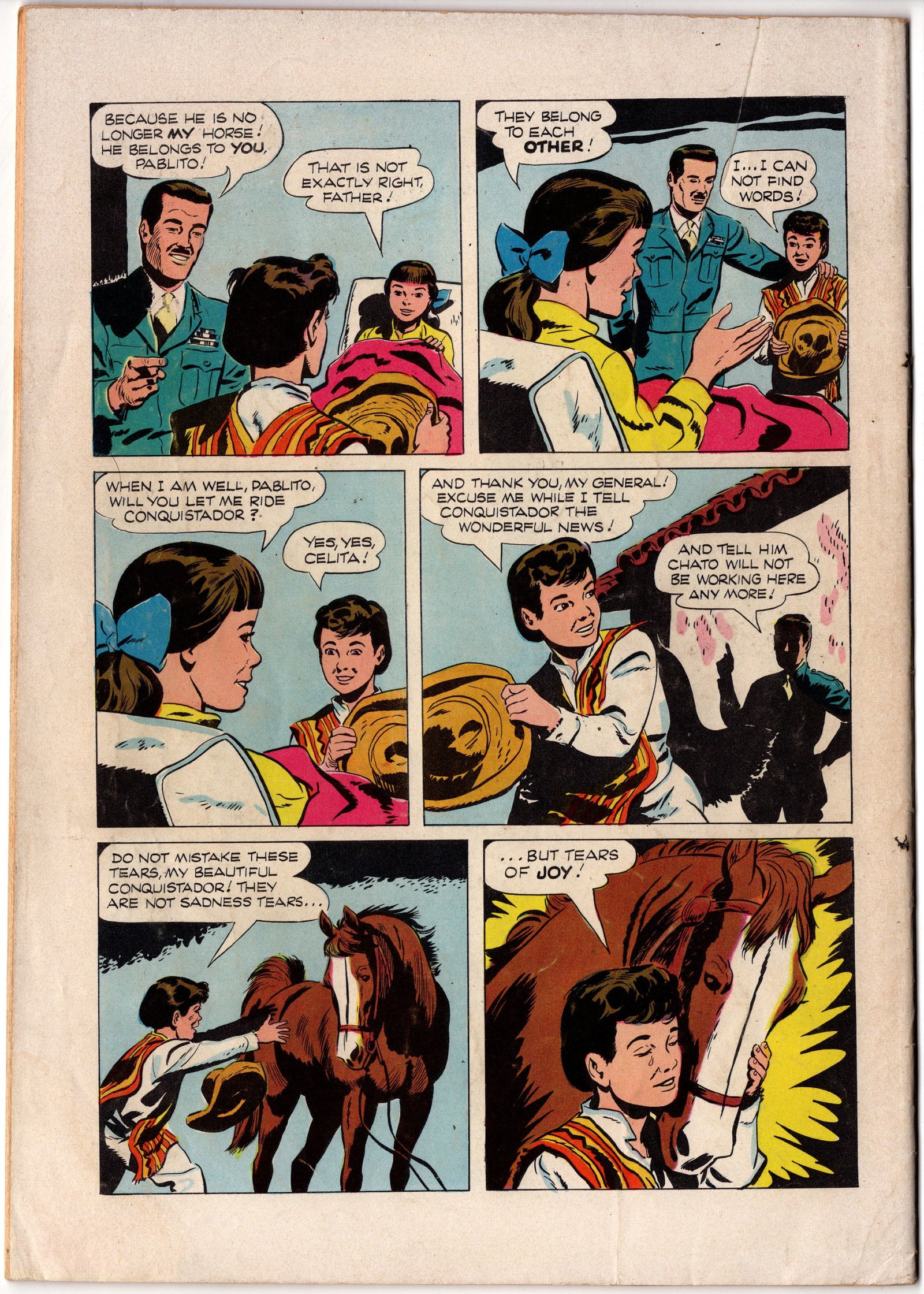 Four Color #609 – The Littlest Outlaw (Dell, 1955) - 2