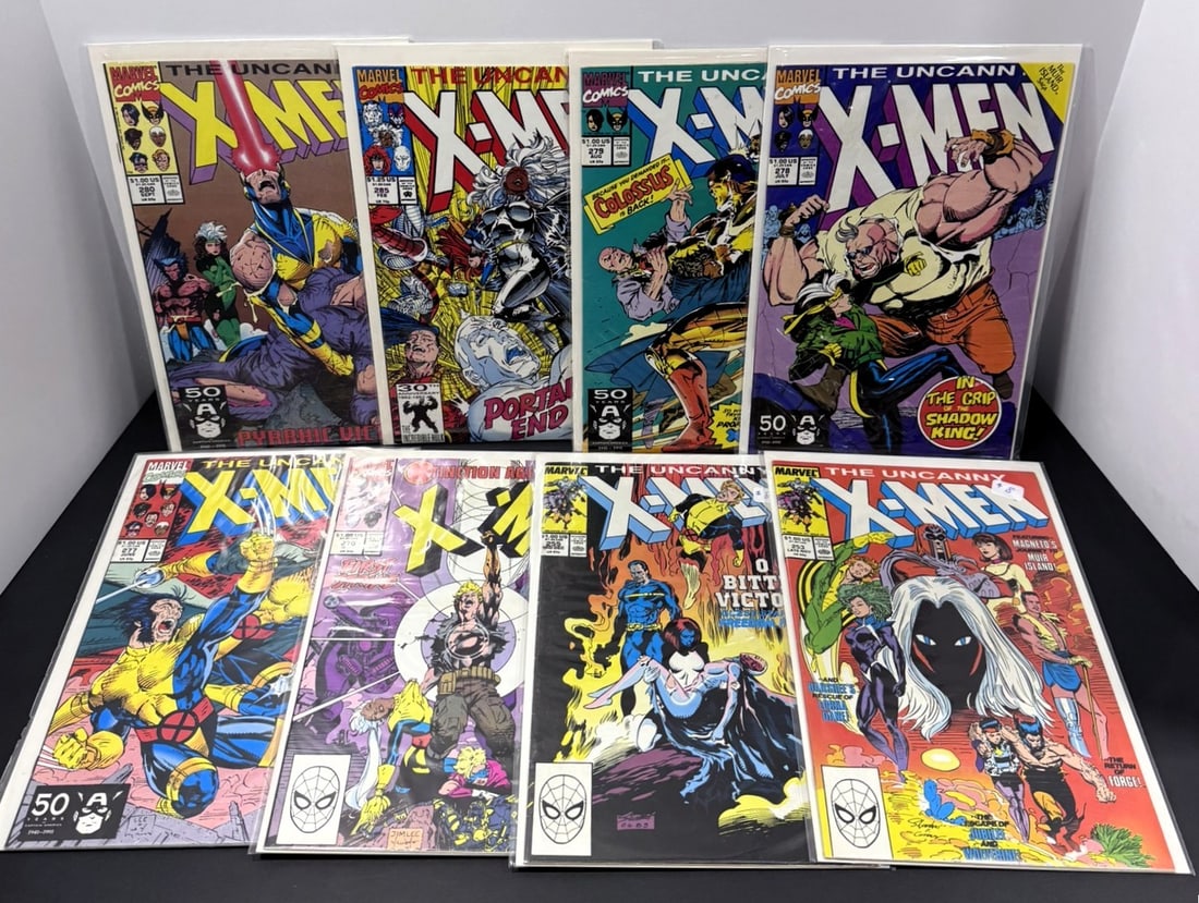Uncanny X-Men Comic Book Lot (8 Books) Marvel 1991–1992 (1 of 1)