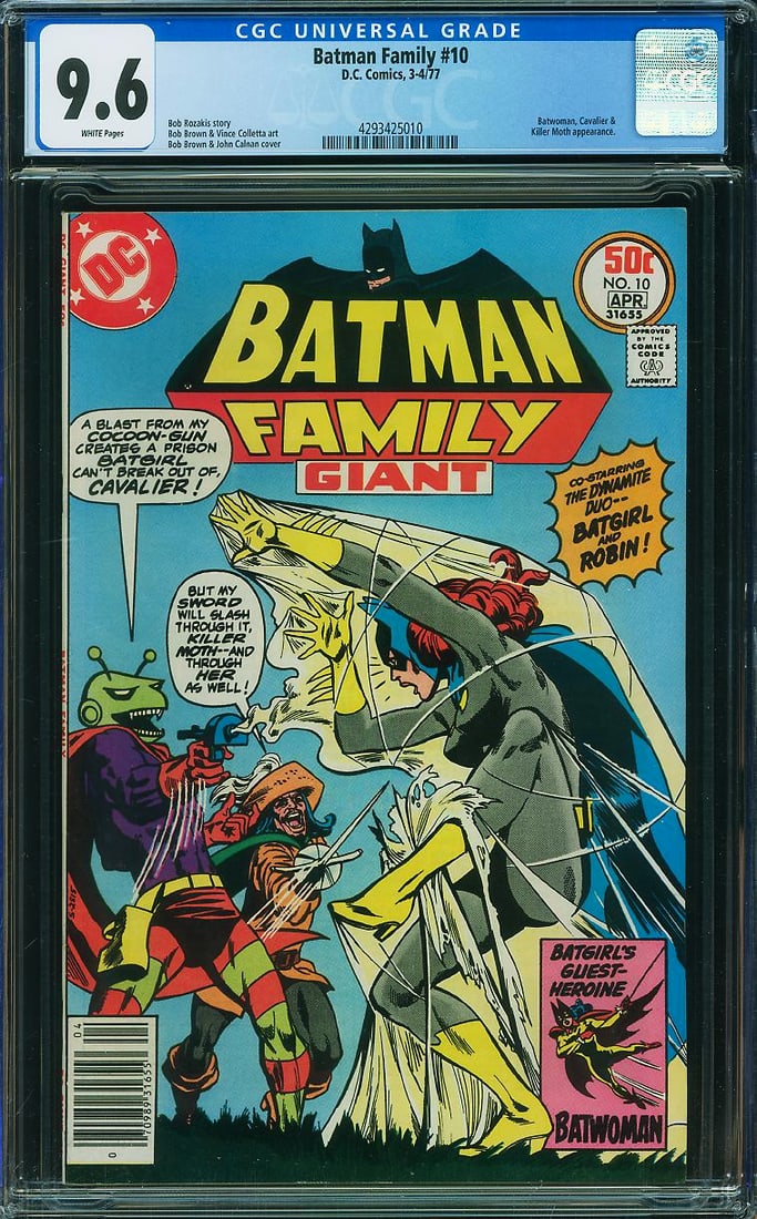 Batman Family #10 (DC, 1977) CGC 9.6 (1 of 1)