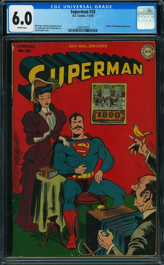 Superman #35 (DC, 1945) CGC 6.0 (1 of 1)