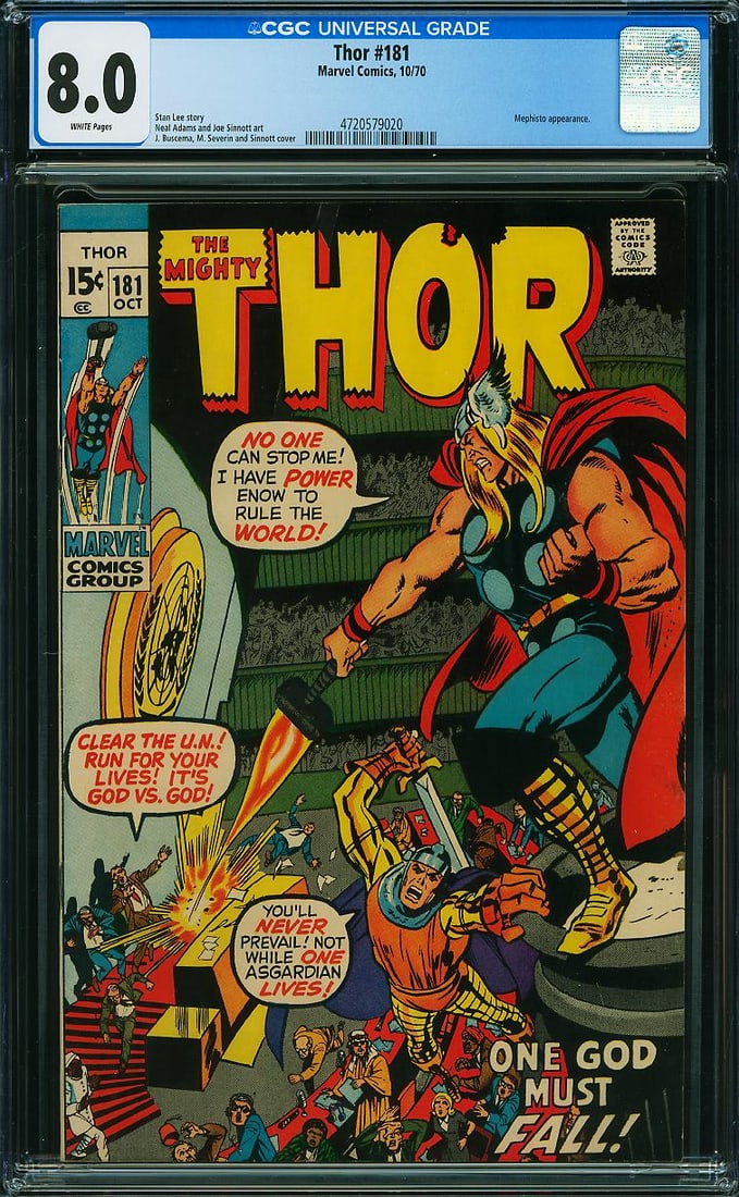 Thor #181 (Marvel, 1970) CGC 8.0 (1 of 1)