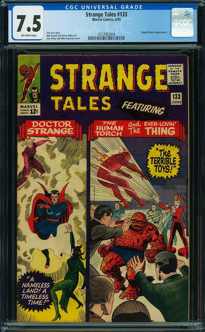 Strange Tales #133 (Marvel, 1965) CGC 7.5 (1 of 1)