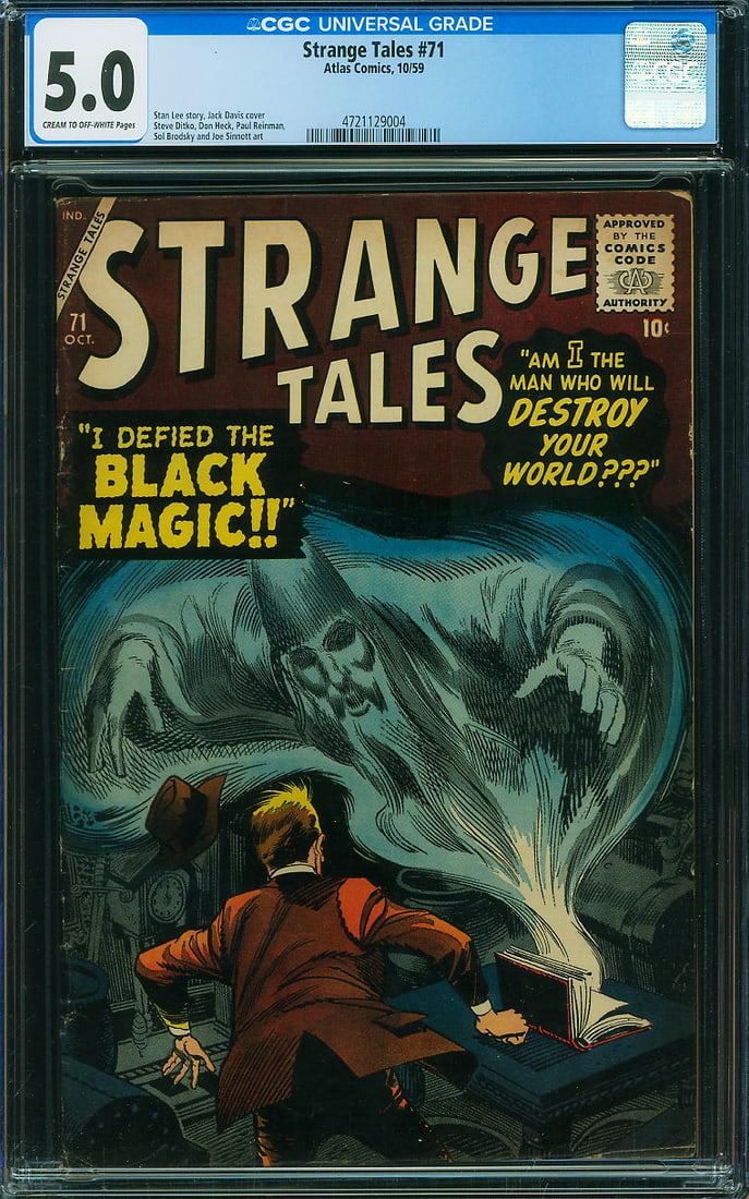 Strange Tales #71 (Marvel, 1959) CGC 5.0 (1 of 1)