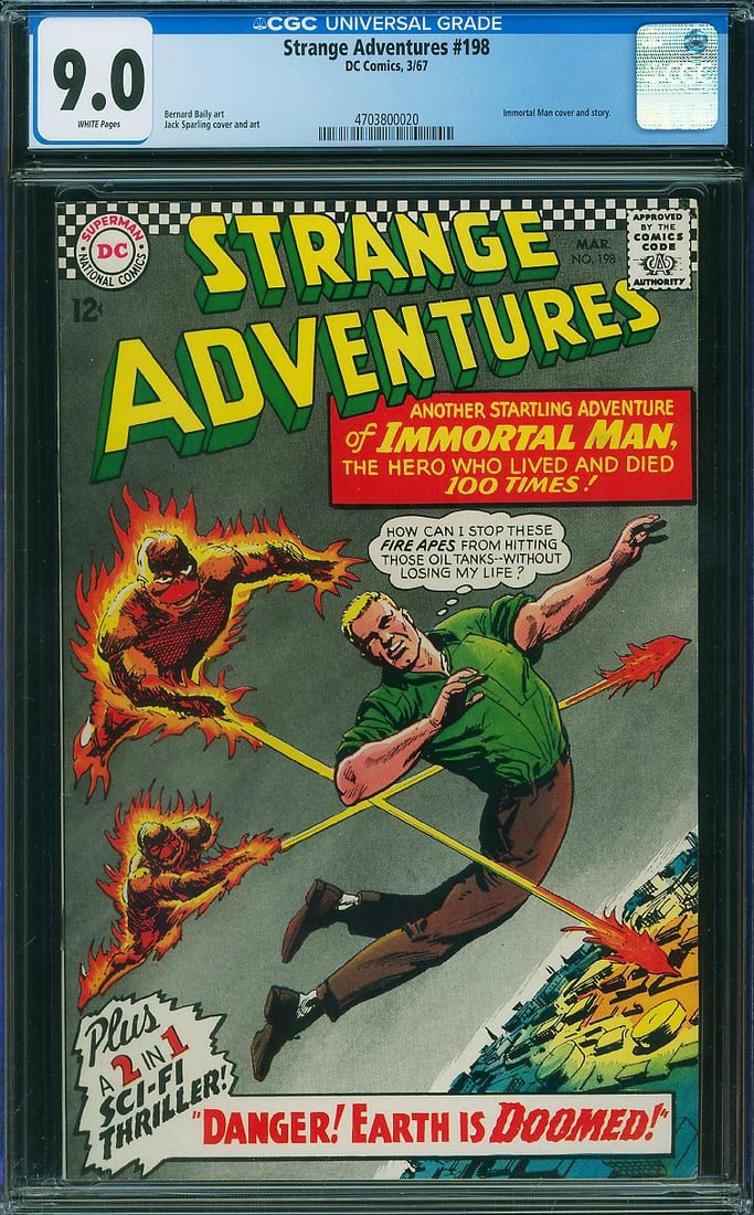 Strange Adventures #198 (DC, 1967) CGC 9.0 (1 of 1)