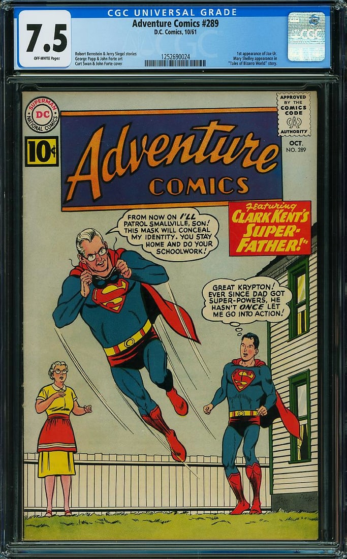 Adventure Comics #289 (DC, 1961) CGC 7.5 (1 of 1)