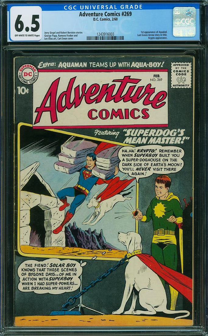 Adventure Comics #269 (DC, 1960) CGC 6.5 (1 of 1)