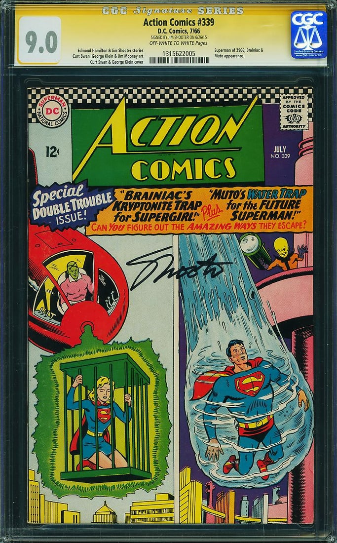 Action Comics #339 (DC, 1966) CGC 9.0 (1 of 1)