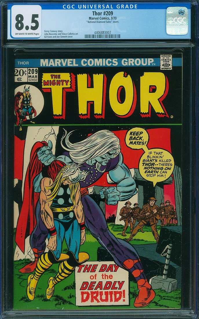 Thor #209 (Marvel, 1973) CGC 8.5 (1 of 1)