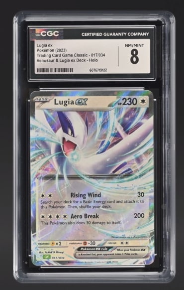 2023 Pokémon TCG Classic Lugia ex CGC 8 (1 of 1)
