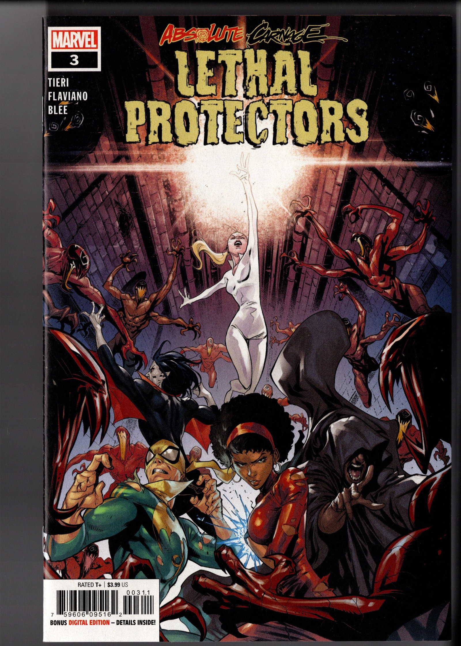 Absolute Carnage: Lethal Protectors #3 (marvel, 2019): Images shown are high-quality scans of the actual item being auctioned and are the authoritative source for this lot. Please review all images carefully for issue, edition/variant, condition,