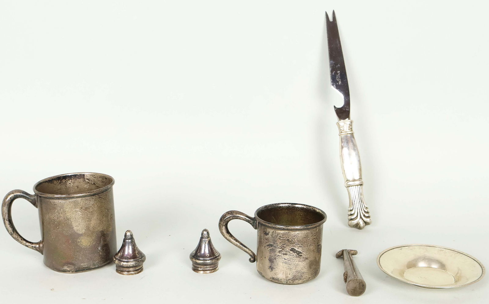 Vintage Sterling Silver Lot 202 grams (1 of 5)