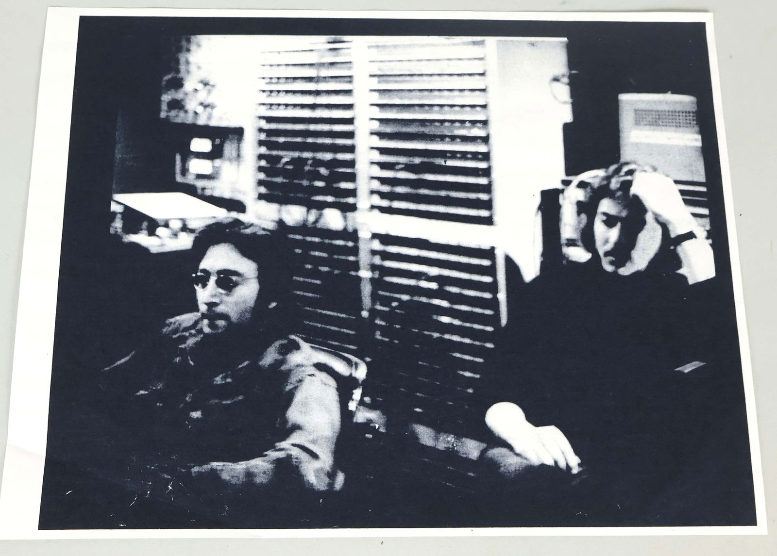 Never Before Published Photos of John Lennon!: Never Before Published Photos of John Lennon! From the estate "I know these were never published because it's a photo of my cousin with John in the studio that Yoko took of them." Very cool! 12" x 9"