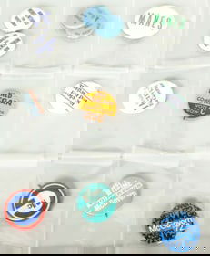 Vintage Political Pin Backs Very Rare Great Collection #5