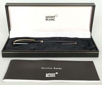 Mont Blanc Roller Ball Generation Genuine Mint Condition With Original Box and Papers!