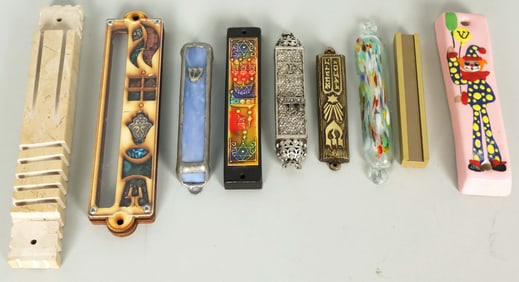 Unique Collection of Mezuzah's! Many from Israel. Some Very Rare!