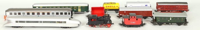 Great Collection of Marklin Trains. Good Condition. Working Order.