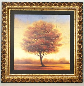 Beautiful Large Acrylic on Canvas. Very Nice Statement Piece.