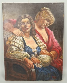 Oil on Canvas by Avant Garde Artist Arduino in 1979.
