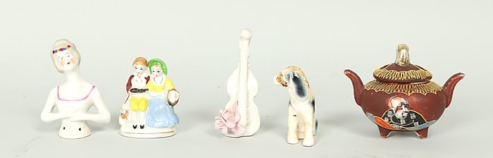 Collection of Antique Porcelain Pieces Made in Japan.