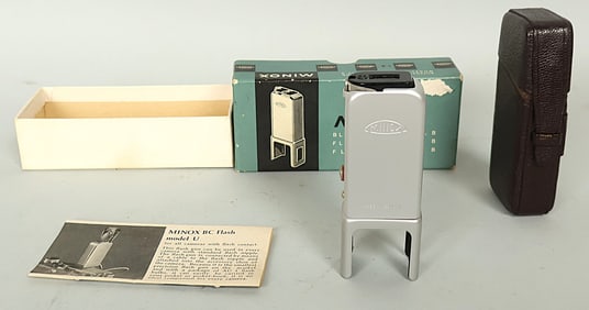Minox Flash Attachment for Minox Model B Camera. In Excellent Condition!