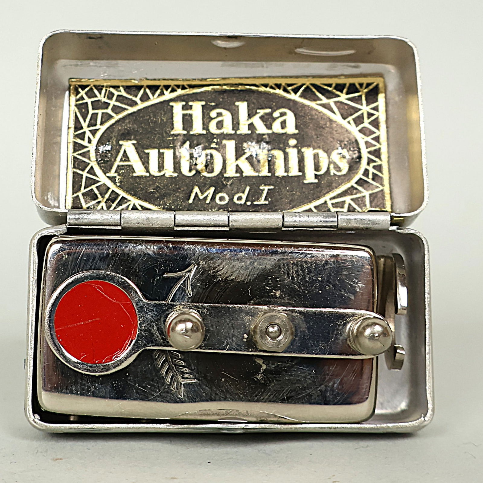 Original Haka Autoknips Model I in Original Case. Works Perfectly! Very Rare! (1 of 5)