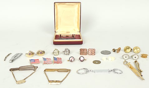 Cool Men's Lot of Jewelry. Think "Mad Men" Swank!
