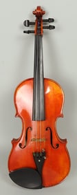 Fine 3/4 Violin with Case, Bow, and Rosin. Labeled Artur Teller. Made in Germany!