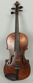 Nice German 4/4 Stradivarius Copy Circa 1900's. Highly Flamed Maple Back and Sides!
