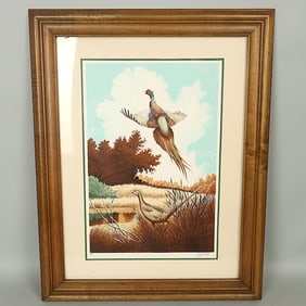Larry Toschik Limited Edition Lithograph Singed, Framed w/ COA. Beautiful!