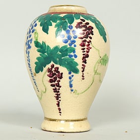 Miniature Occupied Japan Hand Painted Vase.