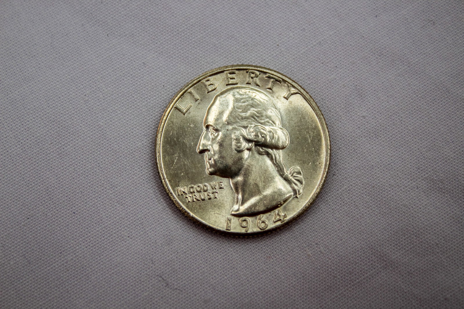 1964 Uncirculated Washington Quarter (1 of 5)