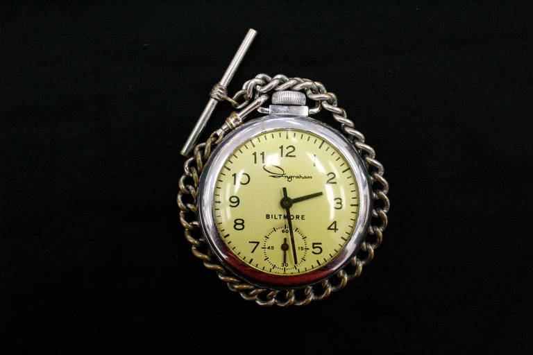 Ingraham Mantle Ingraham Biltmore Pocket Watch Ingraham Company