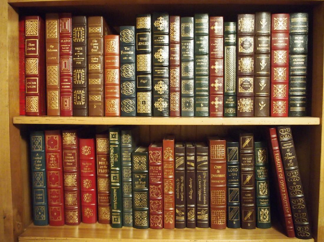 154 Easton Press Leather bound books (1 of 5)