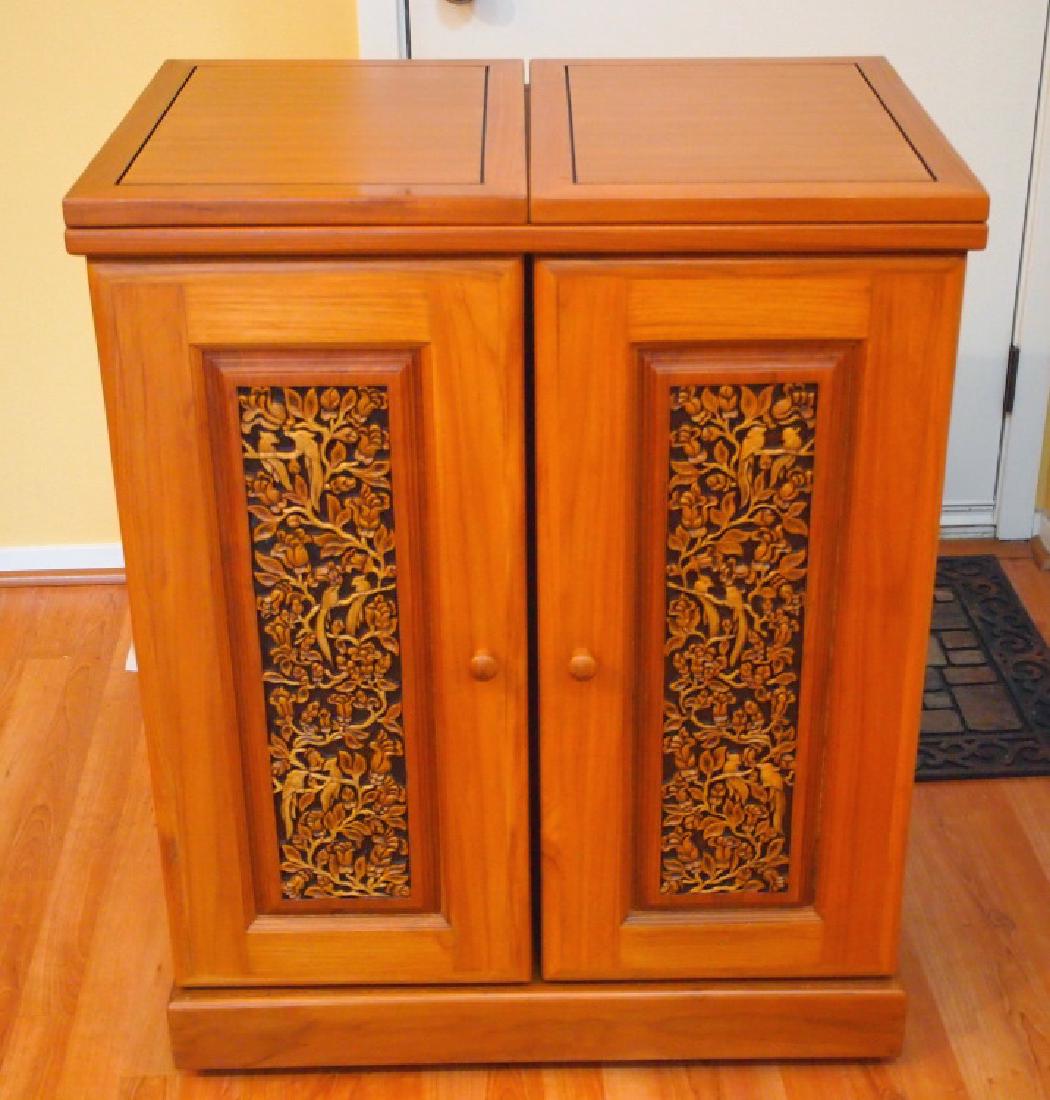 Indian bar cabinet (1 of 2)