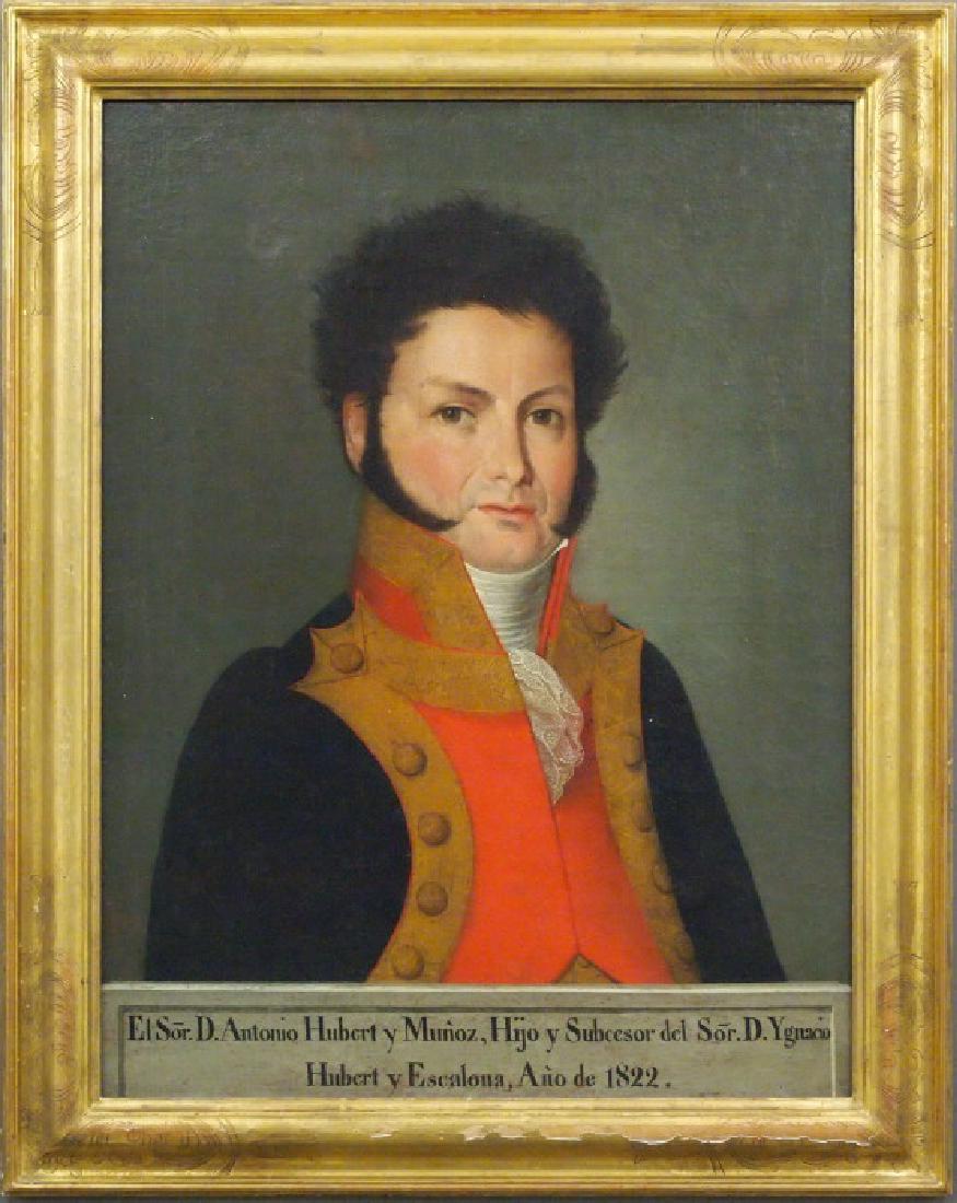 Spanish School military portrait (1 of 2)