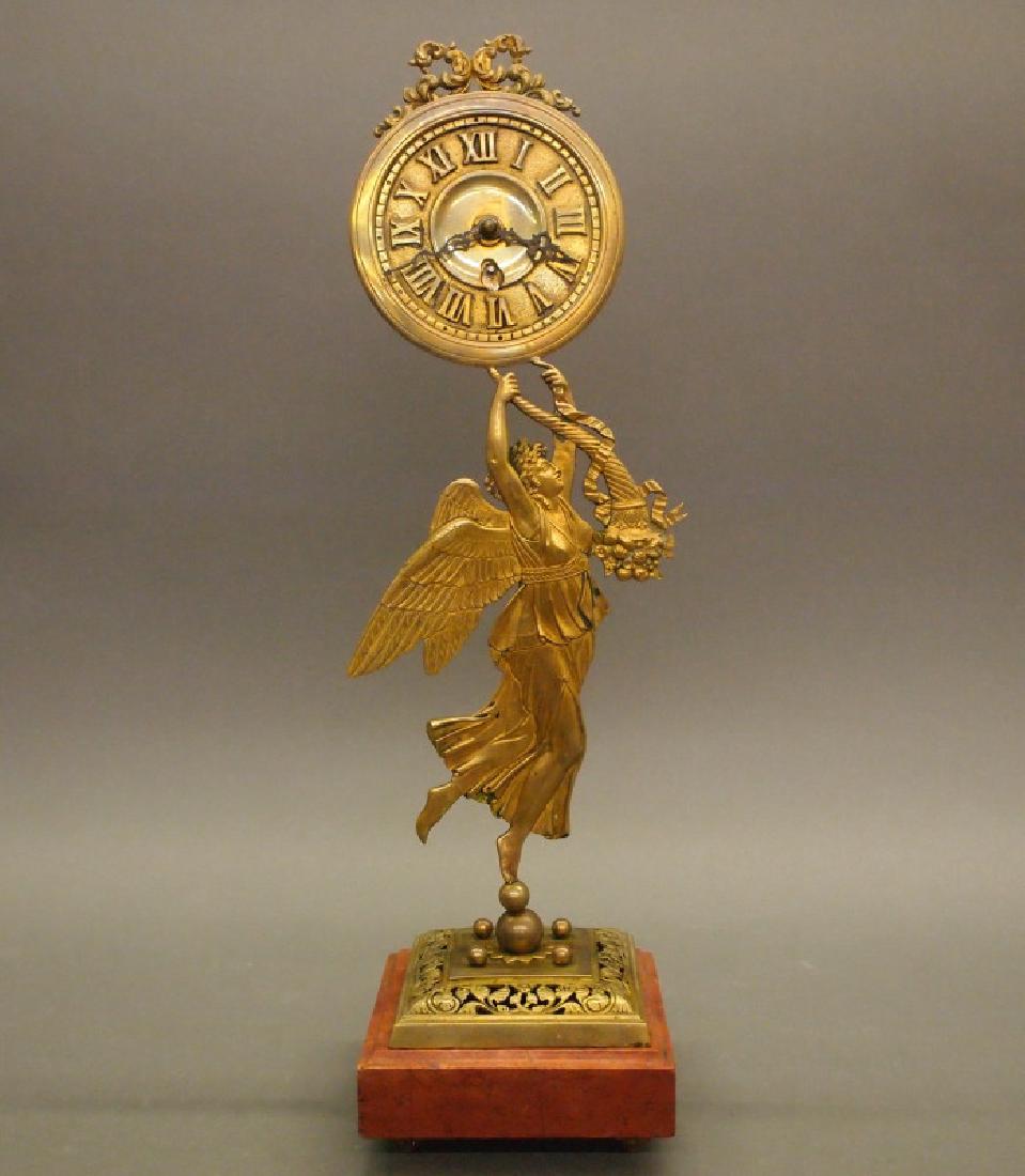 Continental figural clock (1 of 1)