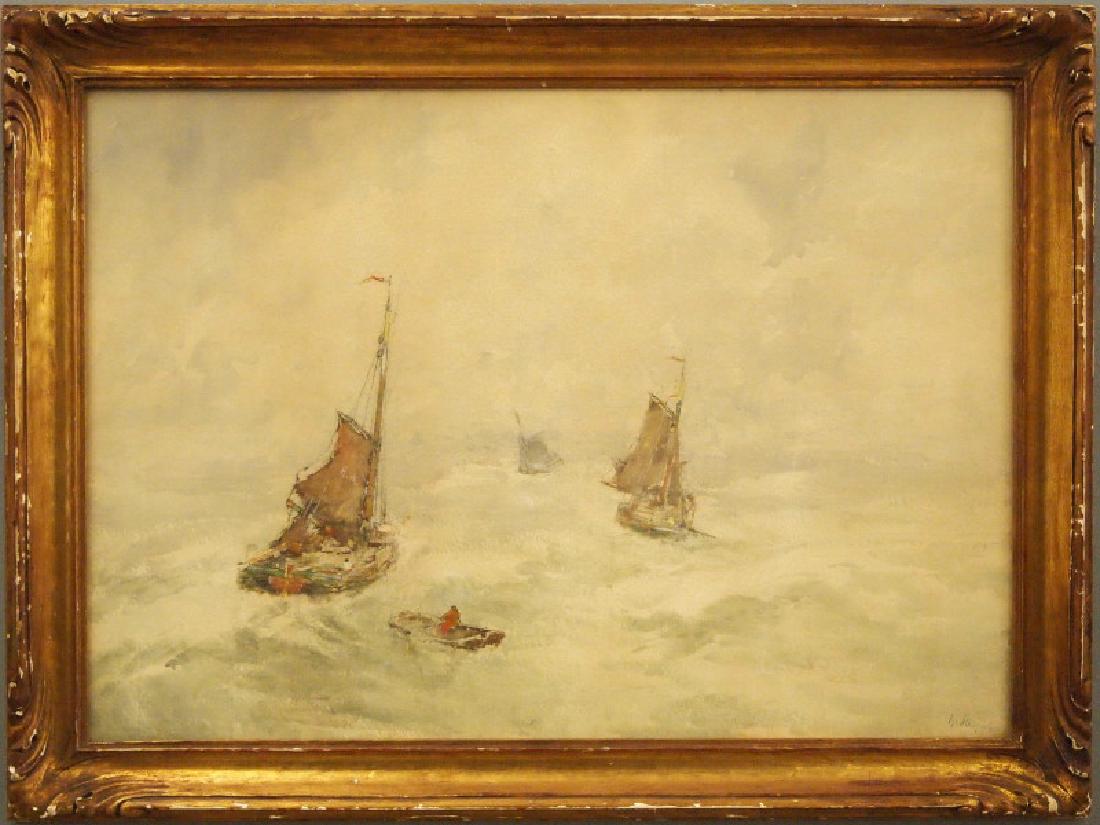 Henri Stacquet watercolor (1 of 2)