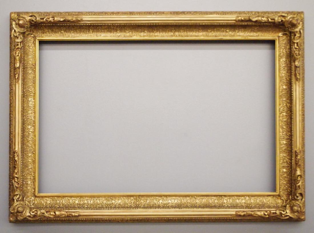 Circa 1875 gilt wood frame (1 of 2)