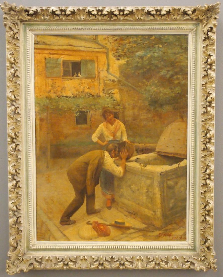 Wolff oil painting (1 of 3)