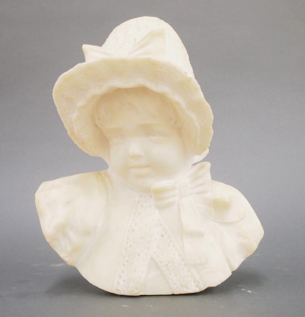 Italian alabaster bust (1 of 1)