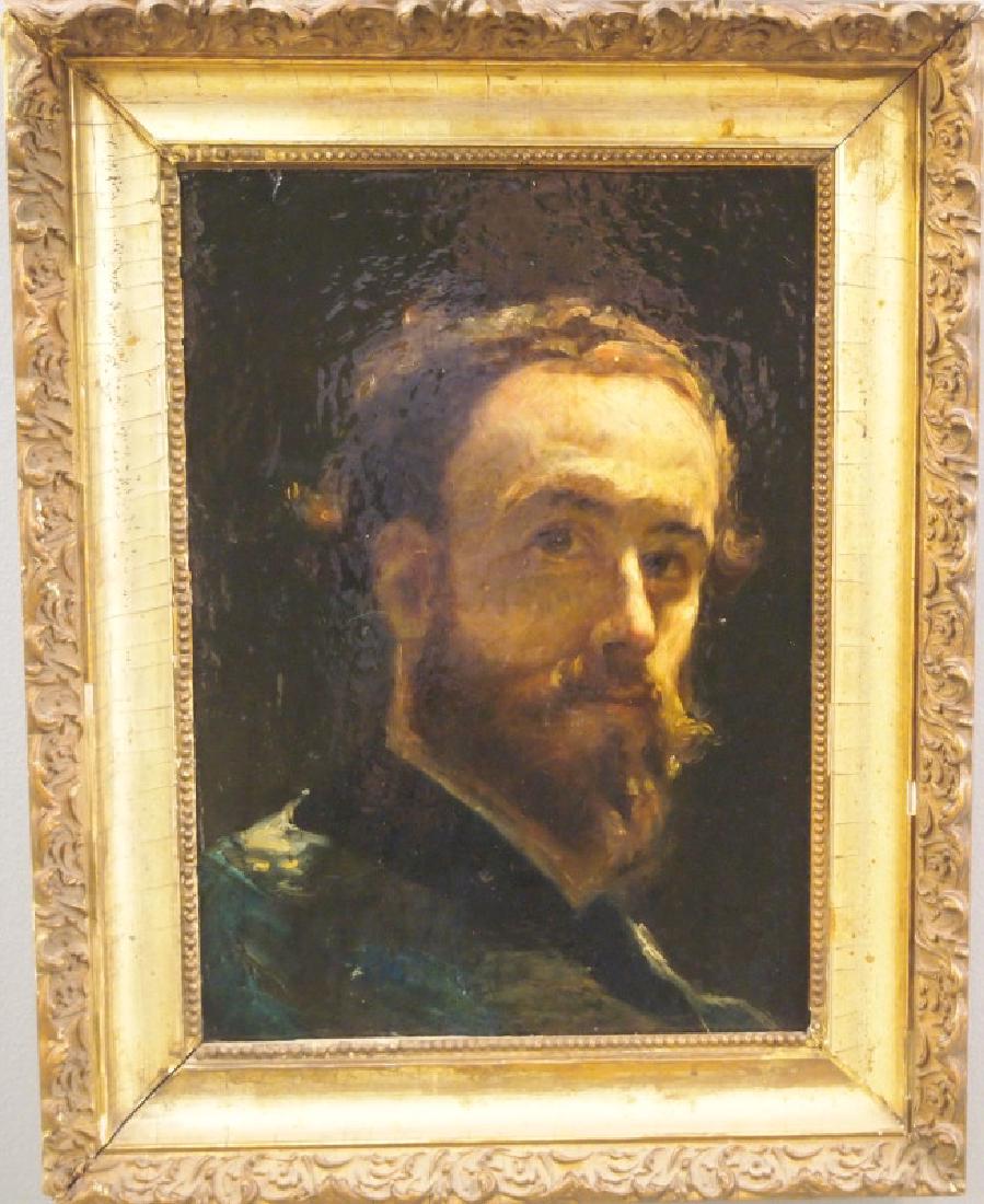 Portrait on canvas (1 of 2)