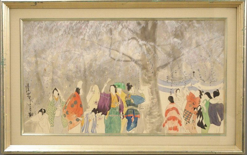 Japanese watercolor and gouache (1 of 3)