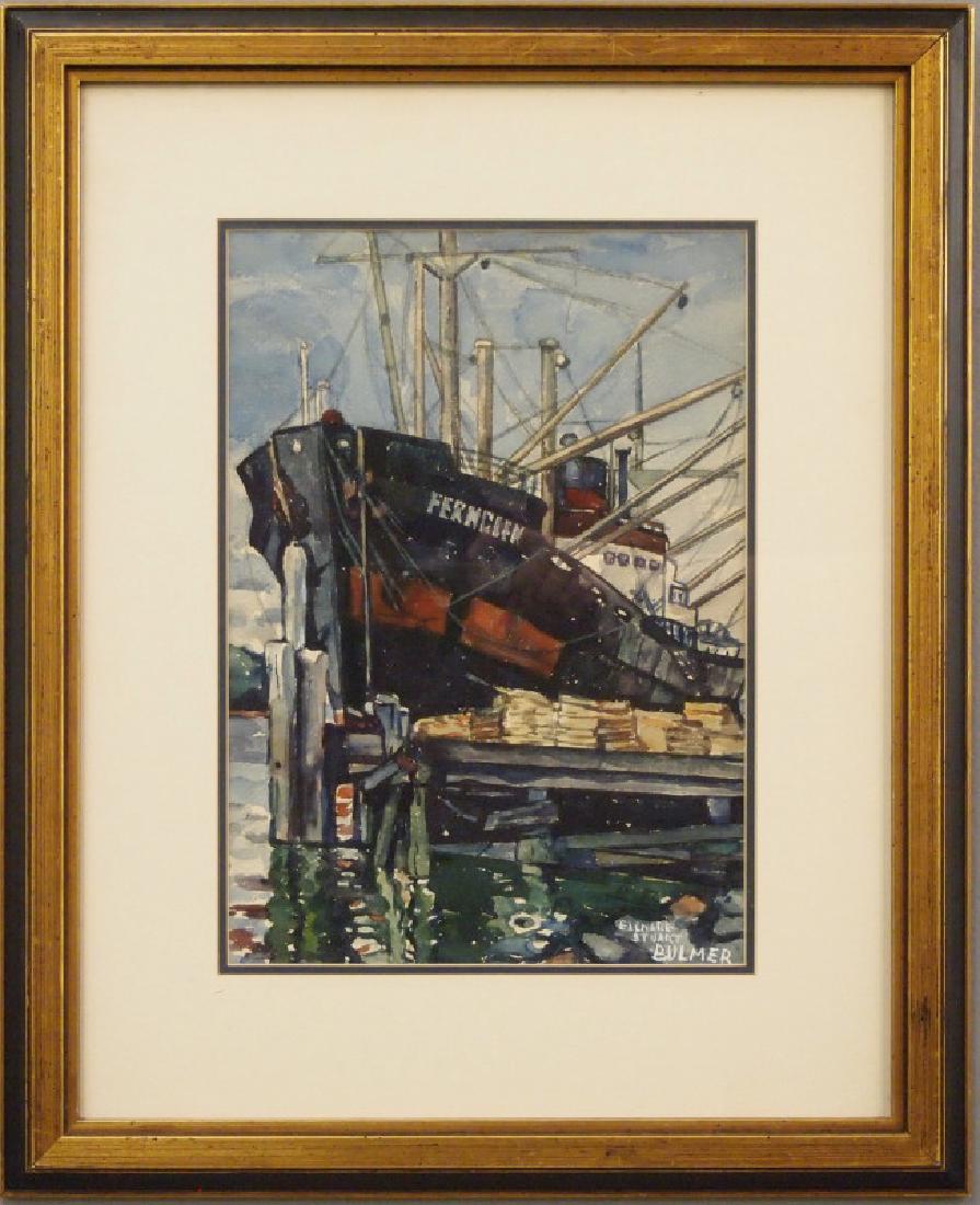 Elenore Stuart Bulmer watercolor (1 of 3)