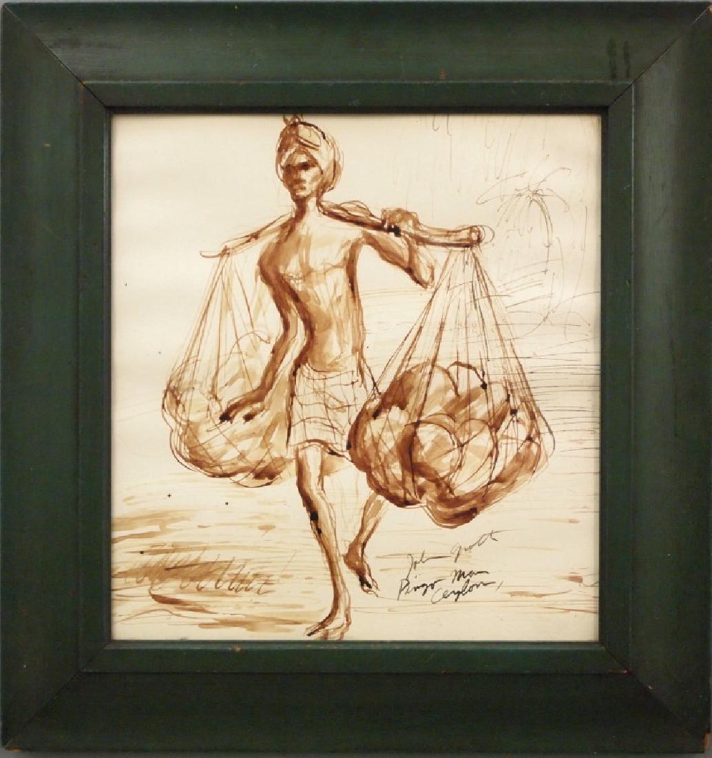 John August Groth watercolor (1 of 3)