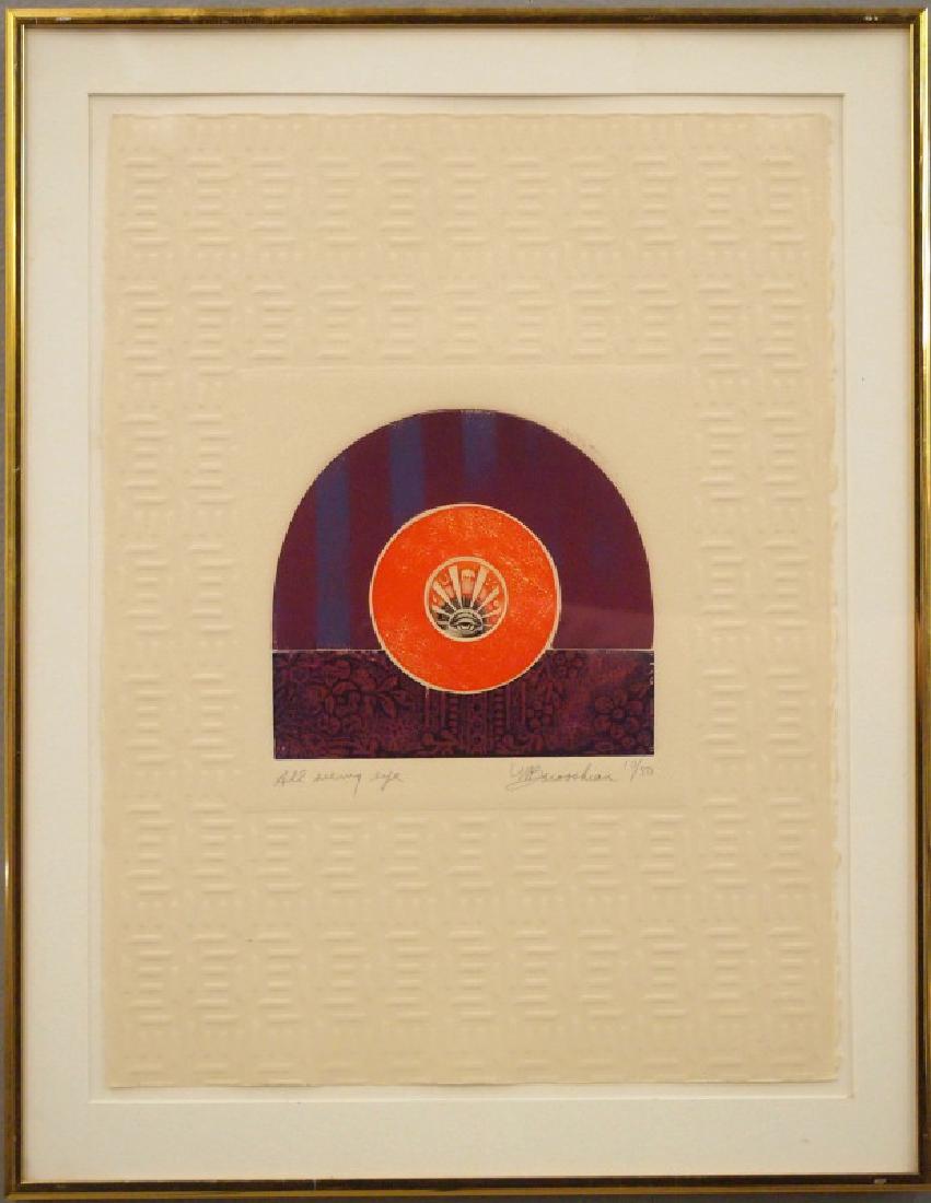 Barooshian intaglio etching (1 of 4)