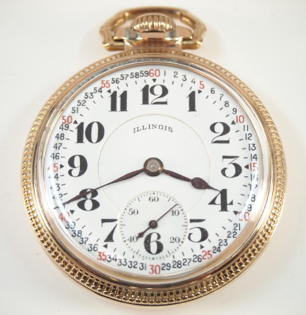 Illinois "60 HR Bunn Special" pocket watch (1 of 3)