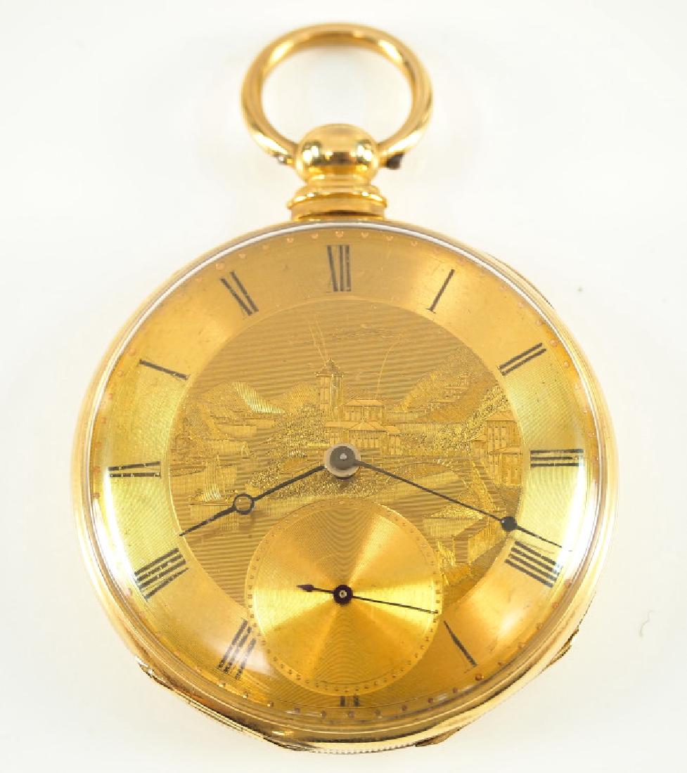 T. F. Cooper gold pocket watch (1 of 3)