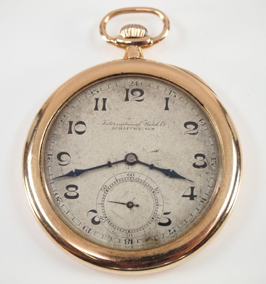 IWC 14k pocket watch (1 of 3)