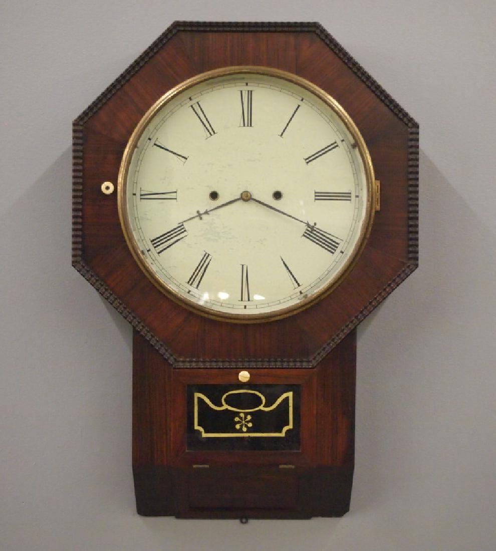 30-day Atkins wagon spring wall clock (1 of 2)